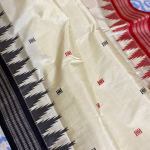Double Pallu Berhampuri Silk Saree