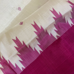 Berhampuri Double Palla Silk Saree