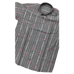 Sambalpuri Cotton Half Sleeve Shirts for Men