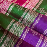 Berhampuri Double Palla Silk Saree
