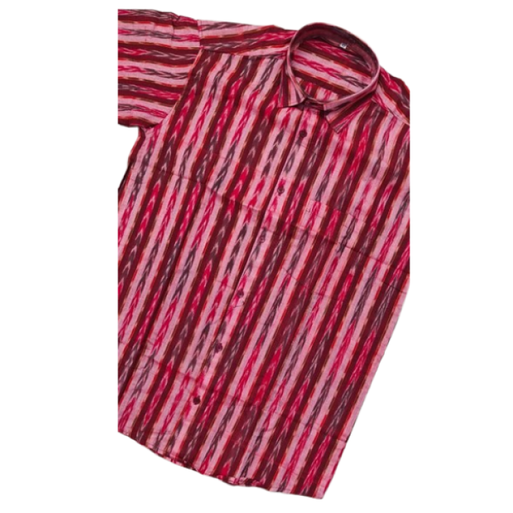 Sambalpuri Cotton Half Sleeve Shirts for Men